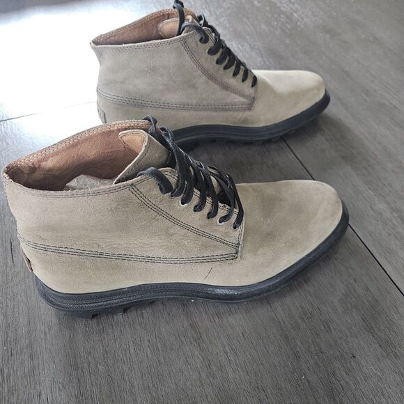 SOREL Ace Waterproof Chukka Ankle Tan Brown Suede Boots Men's Size 9.5 Outdoors - Picture 3 of 8
